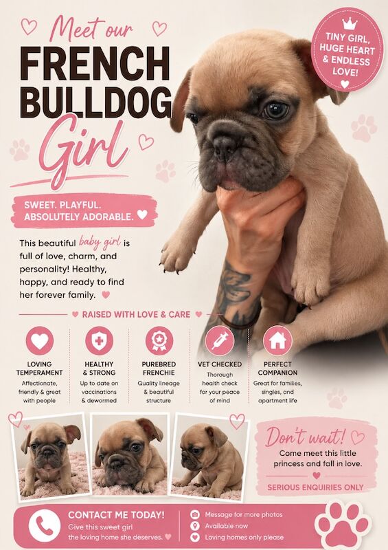 Stunning French Bulldog Puppies Available. - Image 5 of 6
